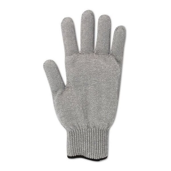 Machine Knit Gloves, 4 Cut Level, Gray, 8